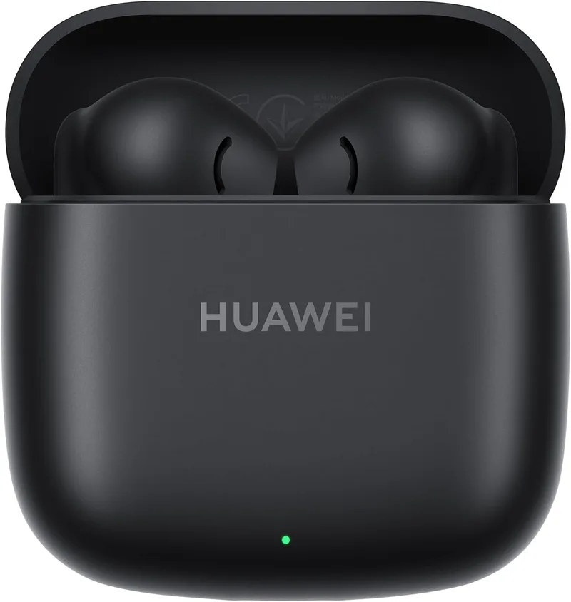 HUAWEI ▫️ FreeBuds SE 2 Auscultadores sem fios com 40 horas de autonomia, compactos e confortáveis, proteção IP54 contra o pó e salpicos, Bluetooth 5.3, som estável, compatíveis com iOS e Android, preto cerâmico