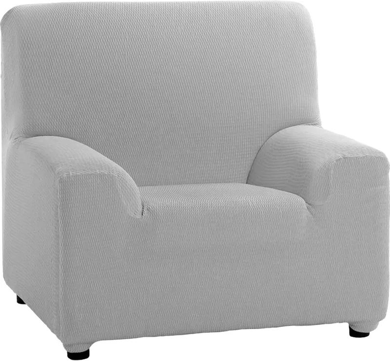 ECOMMERC3 ▫️ Capa de sofá elástica e extra macia para sofás de 1 lugar de 70 a 110 cm - Capa ajustável Cor de Alma 100% Fabricado em Espanha