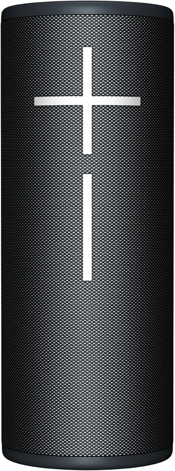 Ultimate Ears ▫️ Altifalante Bluetooth portátil à prova de água Megaboom 4 com som potente de 360 graus e graves estrondosos, altifalante flutuante com bateria com duração de 20 horas e rádio de 45 m - Preto