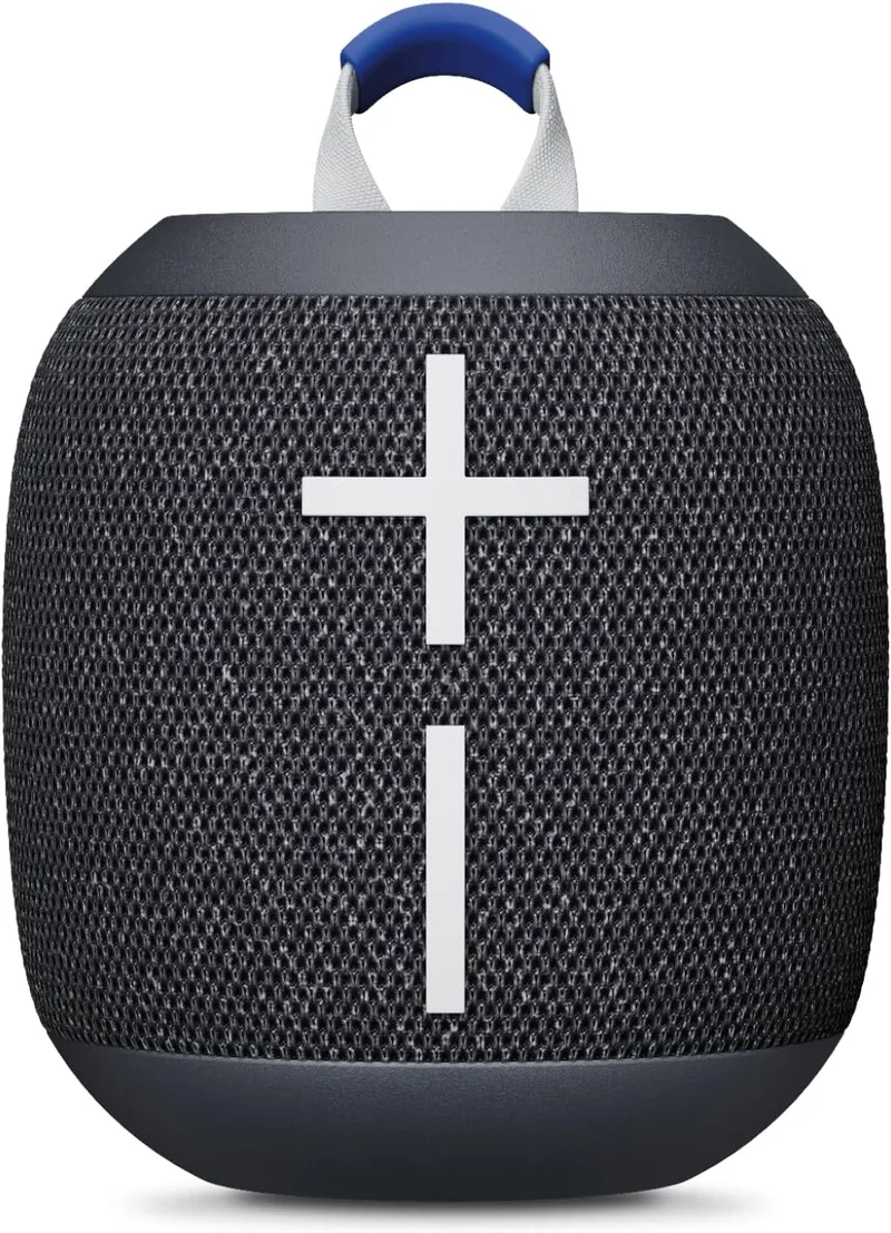 Ultimate Ears ▫️ Wonderboom 4, Altifalante Bluetooth portátil à prova de água com graves potentes e som de 360 graus, Altifalante flutuante à prova de pó com alcance de 40 m - Preto