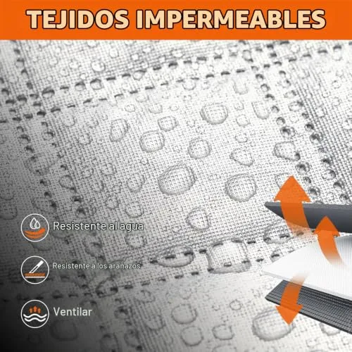 Favoto ▫️ Capa para as pernas de moto - Proteção solar de verão - Capa para scooter com proteção contra a chuva e faixas refletoras - Universal - Poliéster - Capa para veículos de duas rodas com pedais 3