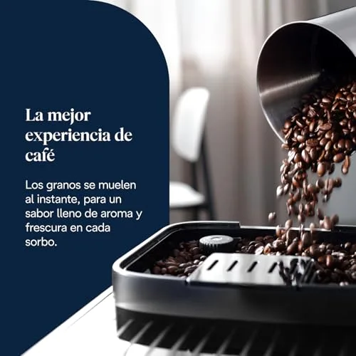De'Longhi ▫️ Magnifica Evo - Máquina de café superautomática para 7 bebidas, prateada/preta 3