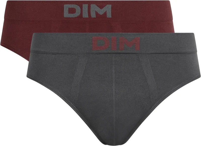 Dim ▫️ Cuecas tipo slip sem costuras Micro X2 Slip para homem (pacote de 2)