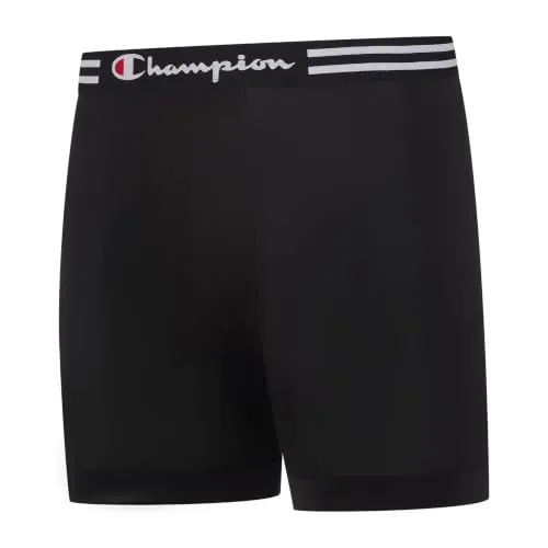 Champion ▫️ Cuecas boxer para homem Everyday Active Lightweight Stretch – Conjunto de 4 cuecas curtas retro (4 unidades) 3