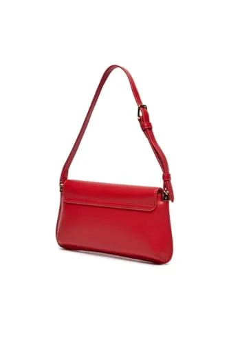 Love Moschino ▫️ JC4058PP1MLO0500, Mala de ombro para mulher, vermelha, tamanho único, vermelha, tamanho único 4