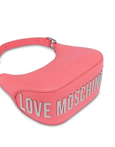 Love Moschino ▫️ JC4019PP1MLT0464 - Mala de ombro para mulher, tamanho único, cor de coral, tamanho único 4
