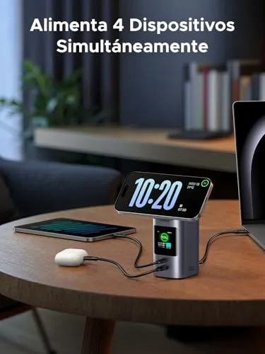 UGREEN ▫️ Nexode Pro Qi2 Power Bank de 15 W, 20 000 mAh, Bateria Externa USB-C PD 100 W 5