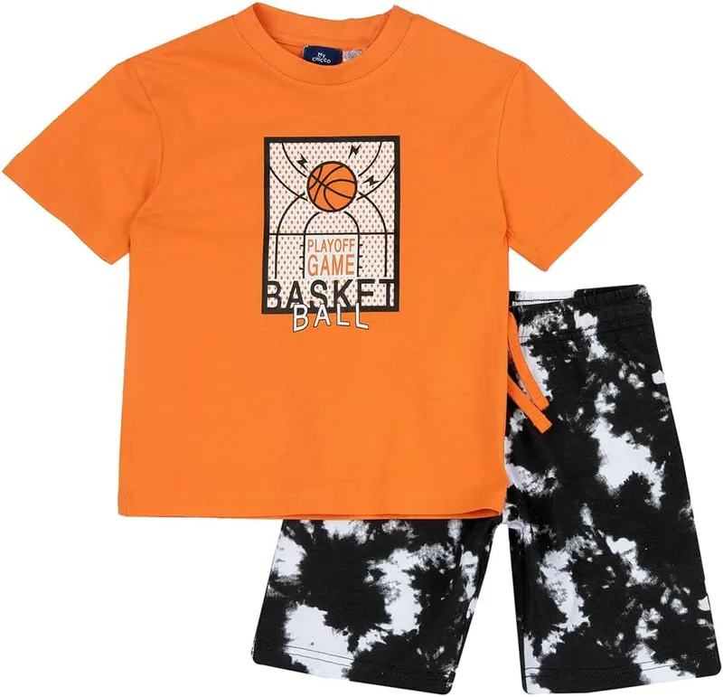 Chicco ▫️ Conjunto de T-shirt e Calções, Fato de Treino, Rapazes