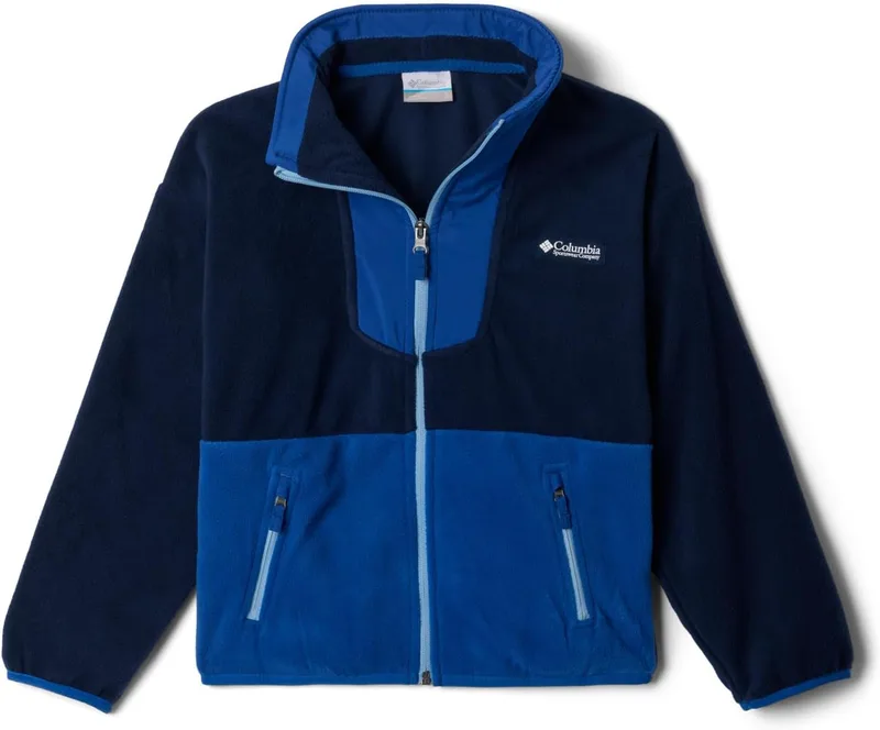 Columbia ▫️ Sequoia Grove Full Zip Fleece – Casaco de lã polar com fecho completo, unissexo para crianças