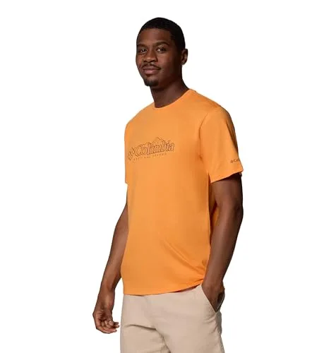 Columbia ▫️ Camisola de manga curta para homem CSC com logótipo sazonal 3
