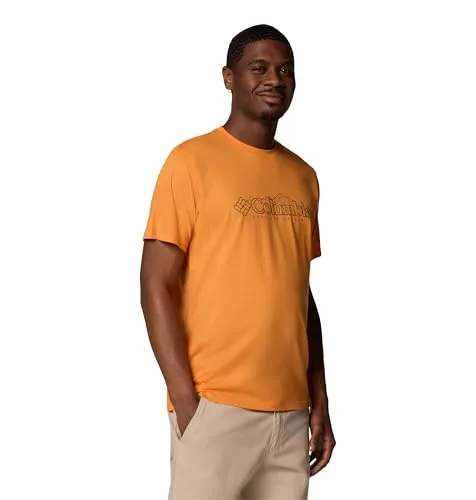 Columbia ▫️ Camisola de manga curta para homem CSC com logótipo sazonal 5