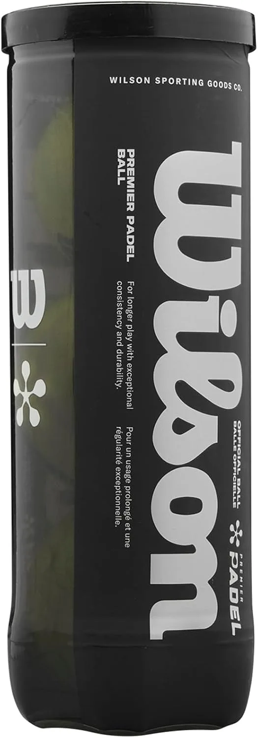 Wilson ▫️ Premier Padel - Bolas de Padel Unissexo para Adultos