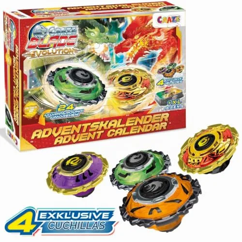 CRAZE ▫️ BLADE Evolution Calendário do Advento Infantil com 24 Surpresas 2