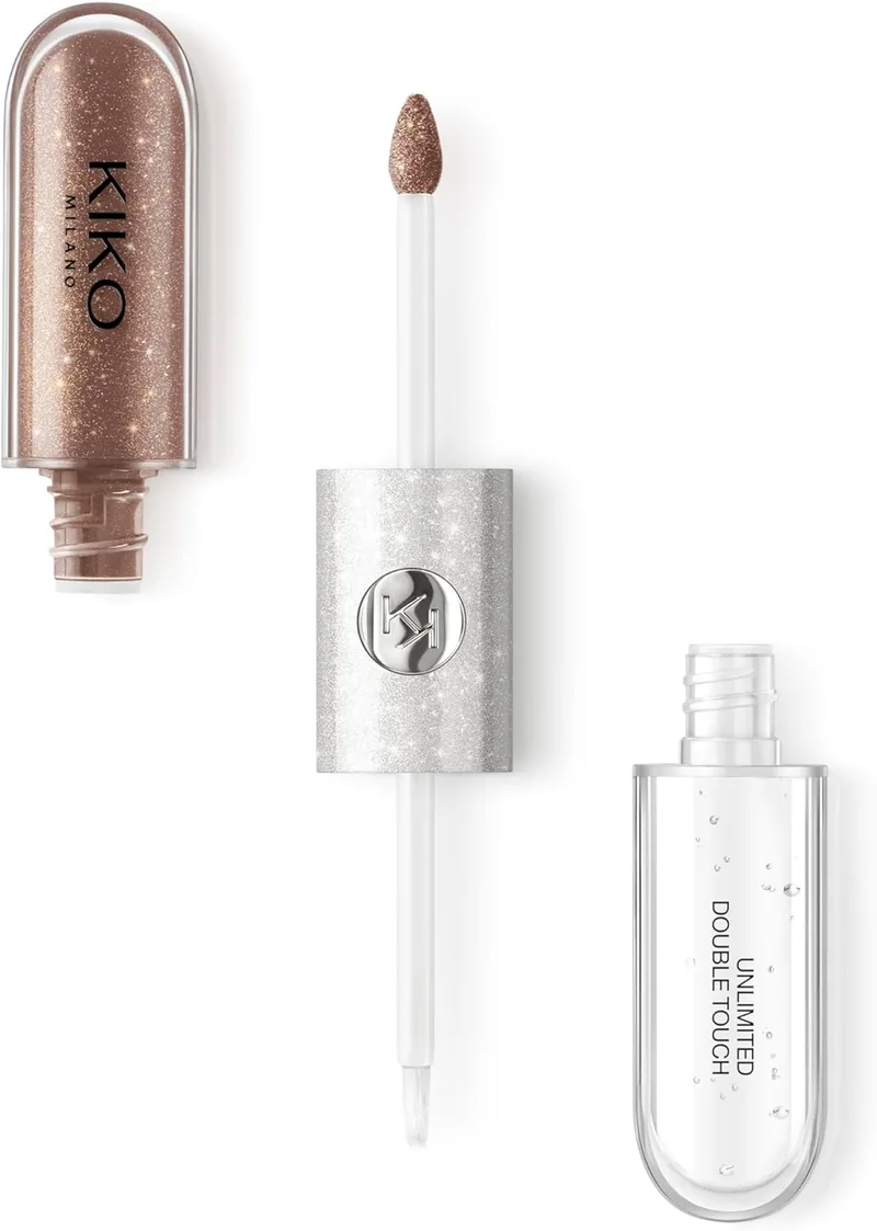 Kiko Milano ▫️ Unlimited Double Touch 158 - Edição Limitada, Batom Líquido de Longa Duração em Duas Etapas