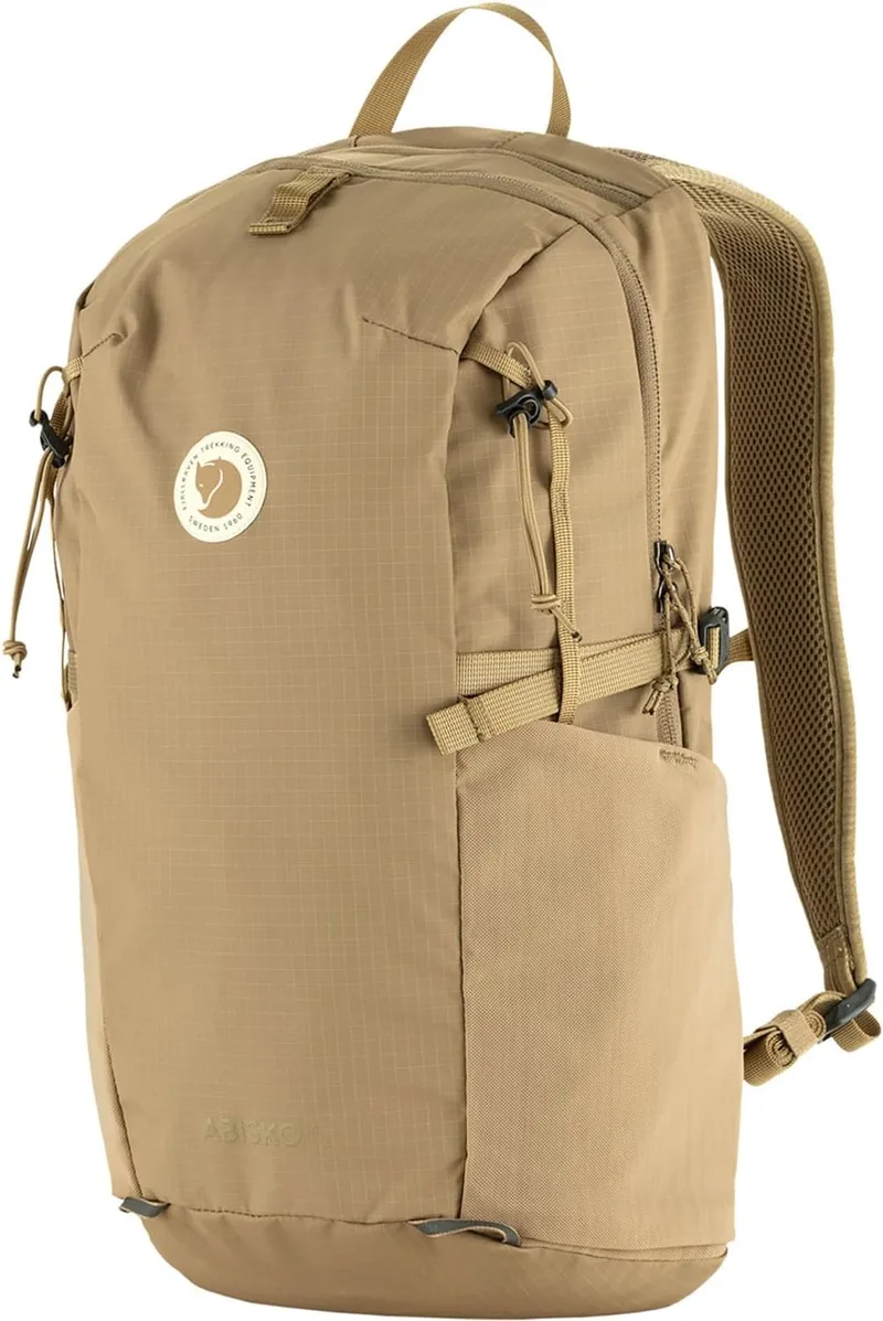 Fjällräven ▫️ FJALLRAVEN 23200307-221 Abisko Softpack 16 Mochila desportiva unissexo, cor Clay, tamanho único