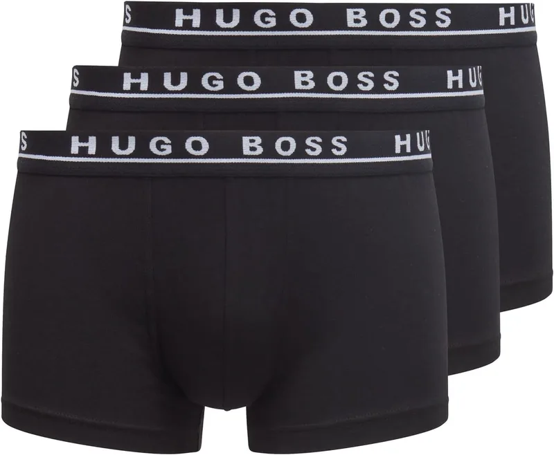 BOSS ▫️ Cuecas Boxer para homem (pack de 3)
