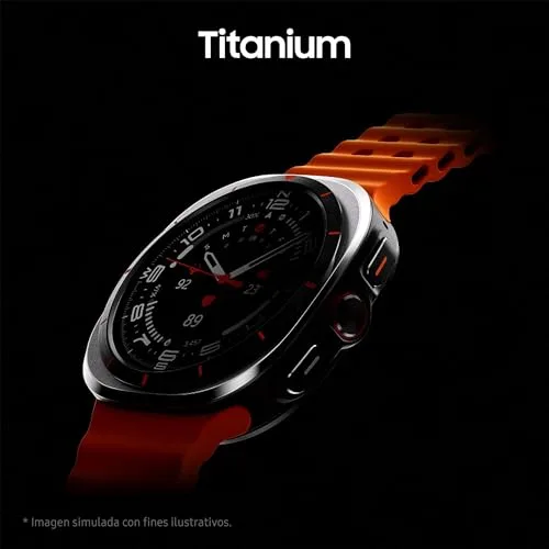 Samsung ▫️ Galaxy Watch Ultra LTE 47 mm + Carregador - Smartwatch, Monitorização da Saúde, Monitorização Desportiva, laranja (Versão Espanhola) 3