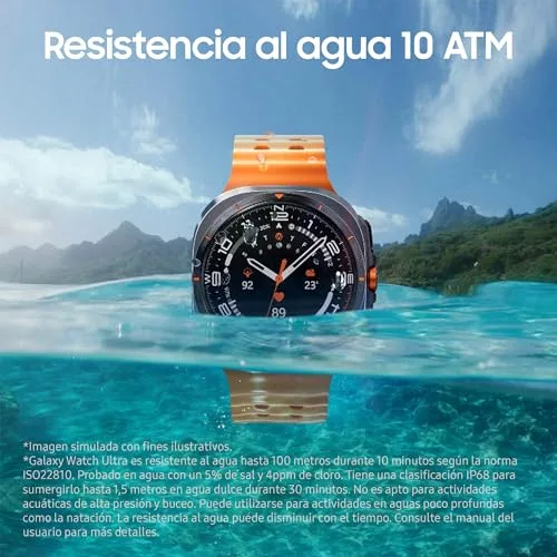 Samsung ▫️ Galaxy Watch Ultra LTE 47 mm + Carregador - Smartwatch, Monitorização da Saúde, Monitorização Desportiva, laranja (Versão Espanhola) 5