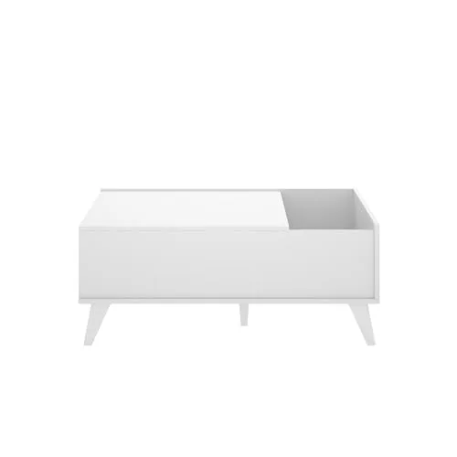 DEKIT GRUPO RIMOBEL ▫️ Ness - Mesa de centro elevável Ness - Branca - 41 x 99 x 60 cm 4