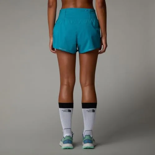THE NORTH FACE ▫️ Calções Sunriser 3In para mulher, Galactic Blue prisms Print 5