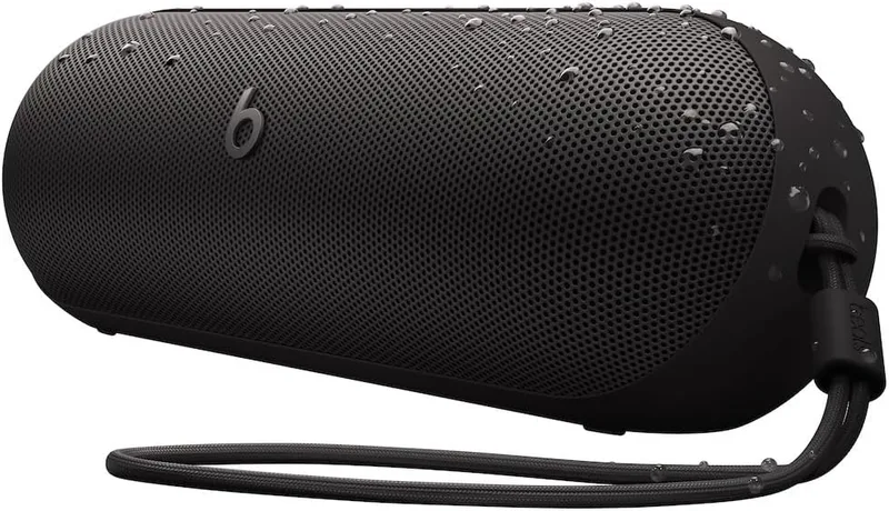 Beats ▫️ Pill - Altifalante Bluetooth sem fios e carregador portátil via USB-C, até 24 horas de autonomia, resistência à água IP67, compatível com Apple e Android, microfone integrado – Preto mate