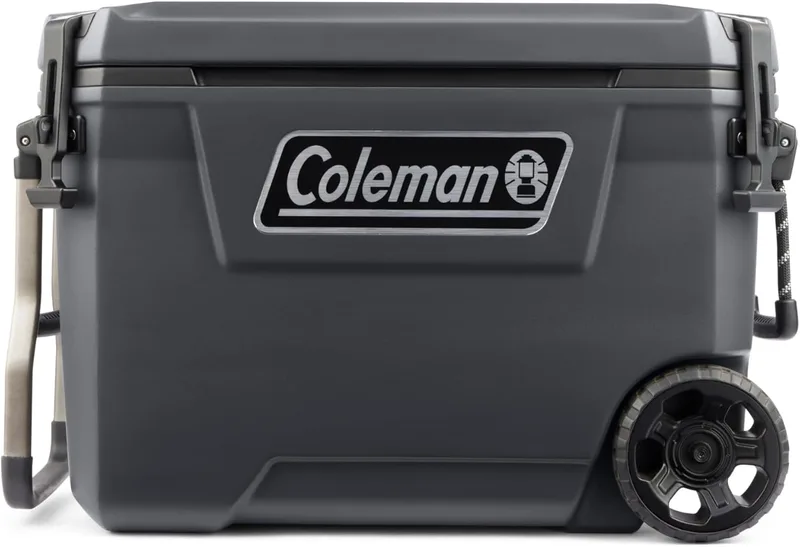 Coleman ▫️ Convoy: Frigorífico rígido resistente com isolamento | Capacidade de 27-62 L | Mantém o gelo até 5 dias | Isolamento total em espuma | Frigorífico portátil grande para utilização ao ar livre