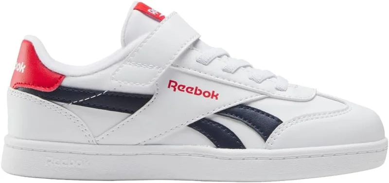 Reebok ▫️ Smash Edge Elastic & Top Strap SneakersSapatos de criança unisexo
