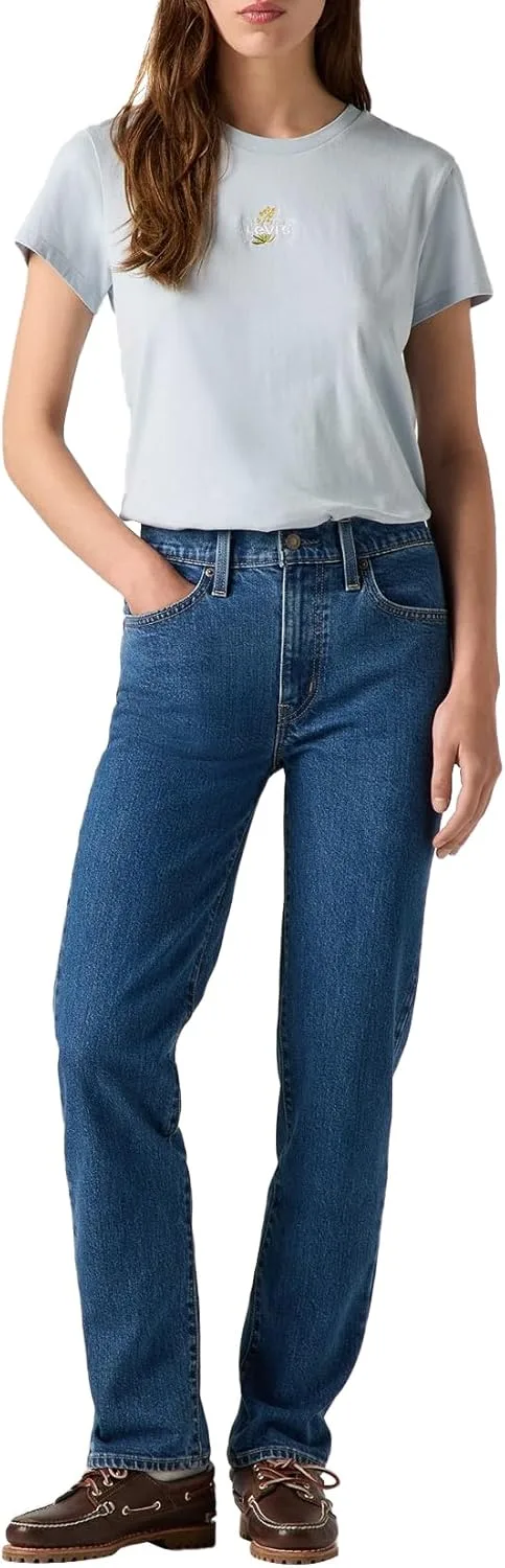 Levi's ▫️ 724 High Rise Straight - Calças de ganga para mulher