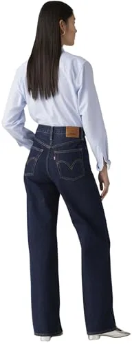 Levi's ▫️ Calças de ganga Ribcage Wide Leg para mulher 2