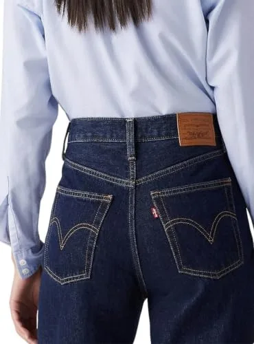 Levi's ▫️ Calças de ganga Ribcage Wide Leg para mulher 3