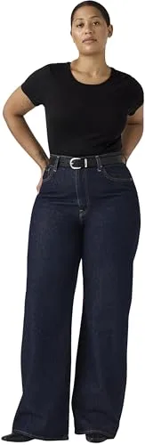 Levi's ▫️ Calças de ganga Ribcage Wide Leg para mulher 4