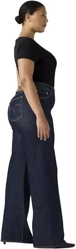 Levi's ▫️ Calças de ganga Ribcage Wide Leg para mulher 5