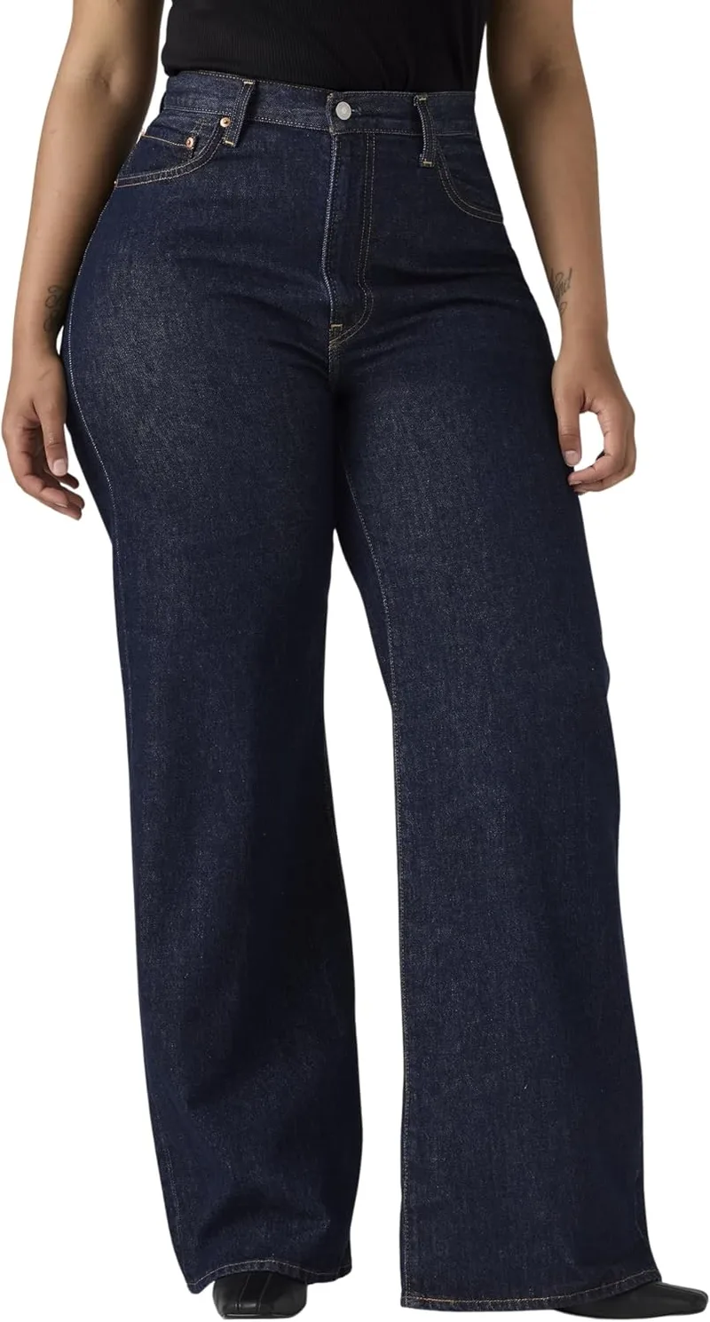 Levi's ▫️ Calças de ganga Ribcage Wide Leg para mulher
