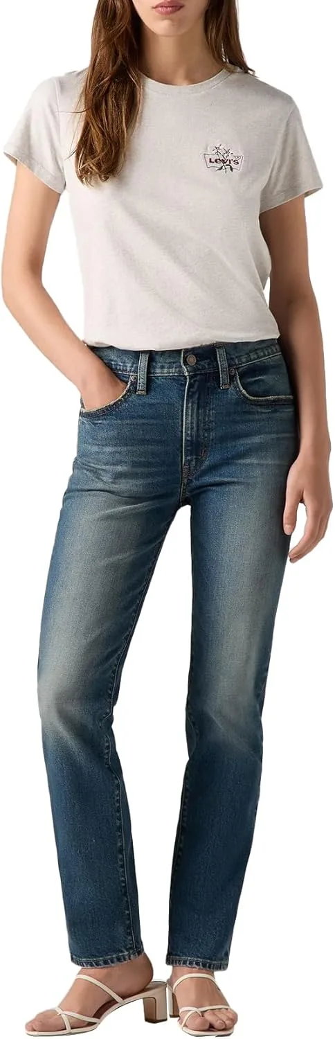Levi's ▫️ 724 High Rise Straight - Calças de ganga para mulher