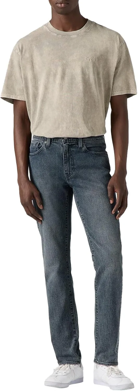 Levi's ▫️ 511 Slim Fit Black Stone - 511 Slim Fit Stretch - descontinuado - Homem