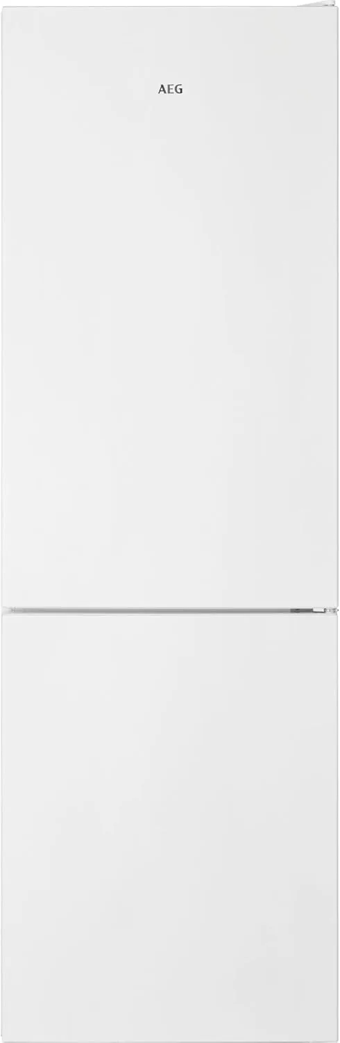 Frigorífico AEG Combi RCB632E9MW, 330 L, altura 186 cm, largura 60 cm, Total No Frost, MultiFlow, Gaveta ExtraChill, Standing, Porta reversível, Ecrã interior LED, Branco