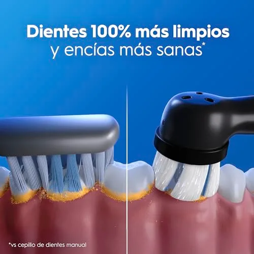 Oral-B ▫️ Escova de dentes elétrica iO 3 com 3 cabeças, preta 6