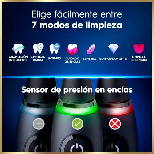 Oral-B ▫️ Escova de dentes elétrica iO 9 com 3 cabeças, preta 3