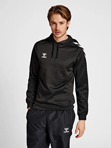 hummel ▫️ Hmlcore Xk Poly Sweat Hoodie Camisola com capuz para homem 3