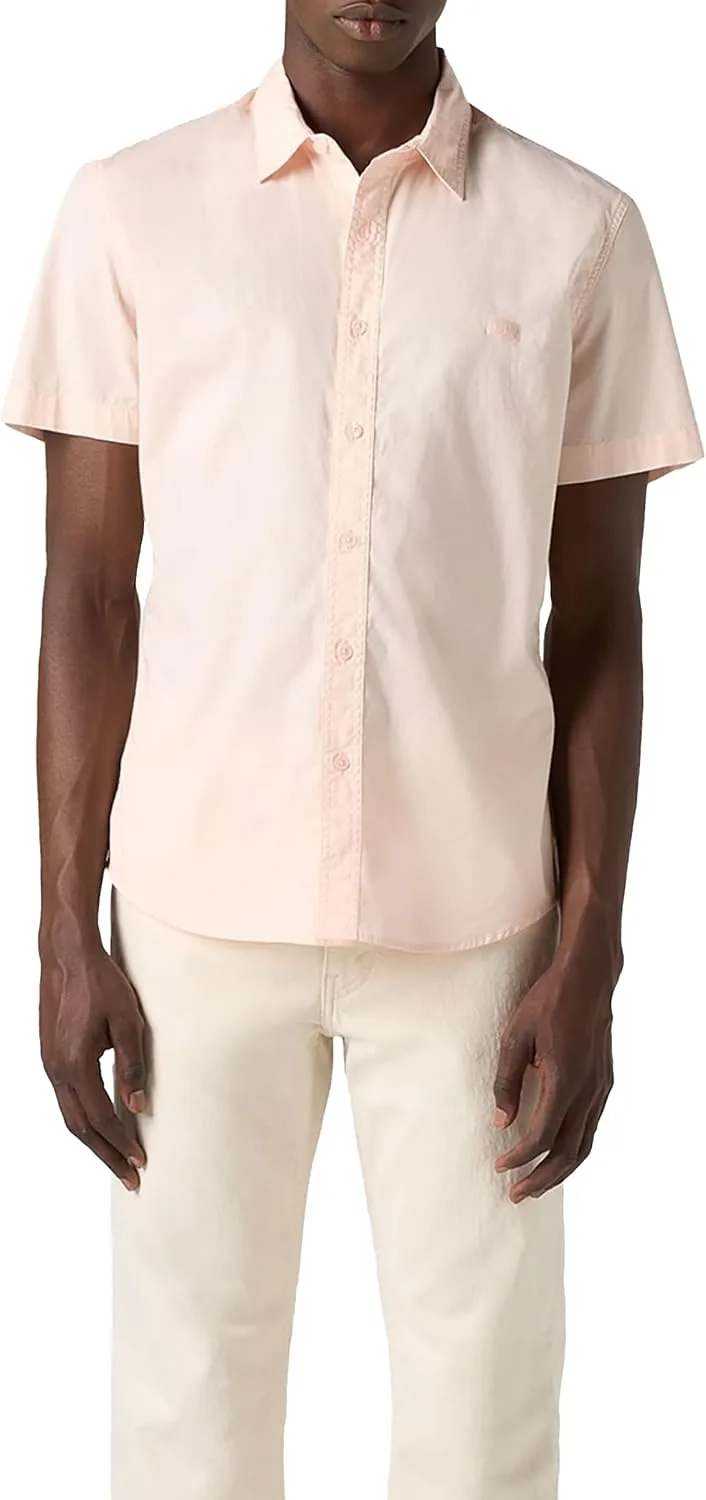 Levi's ▫️ Camisa de manga curta Battery Housemark Slim para homem