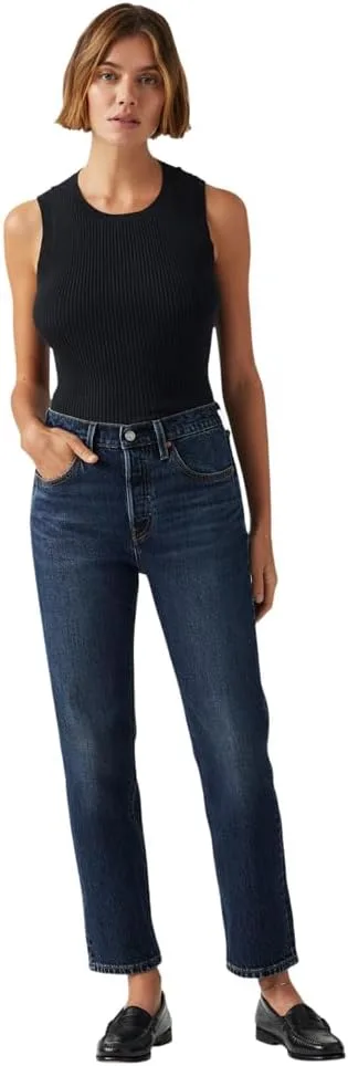 Levi's ▫️ 501 Crop - Calças de ganga para mulher