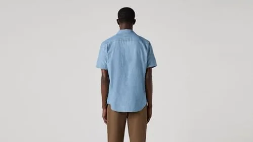 Levi's ▫️ S/S Sunset 1 Pkt Standrd Camisa de botões para homem 3
