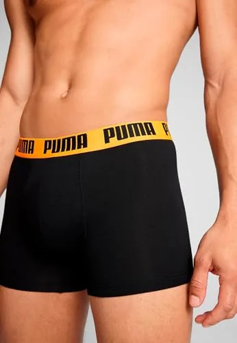 PUMA ▫️ Cuecas boxer para homem, confortáveis, elásticas, embalagem de 2 unidades 7
