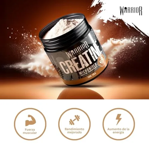 Warrior ▫️ Creatina Monohidratada em Pó 300 g, Vegana – Cola Fresca 7