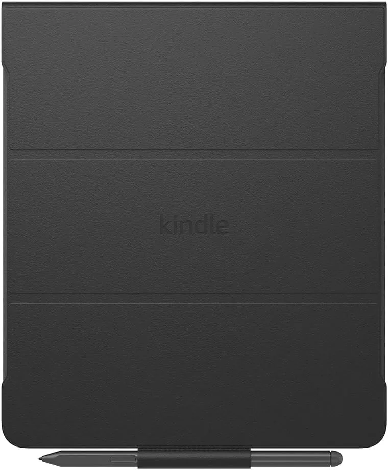Amazon ▫️ Capa Kindle Scribe | Capa protetora elegante com tampa dobrável e fecho magnético | Material vegetal