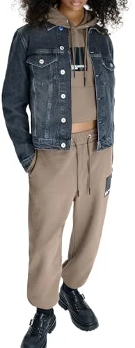 KARL LAGERFELD JEANS ▫️ Calças de treino para mulher, modelo Box Logo Regular 2