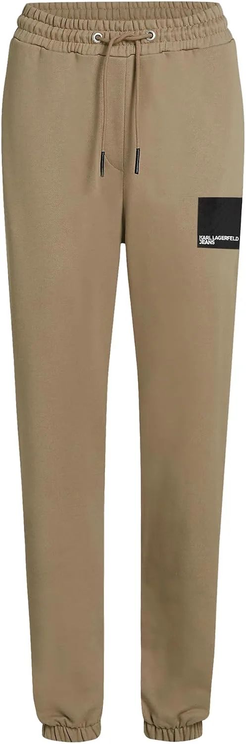 KARL LAGERFELD JEANS ▫️ Calças de treino para mulher, modelo Box Logo Regular