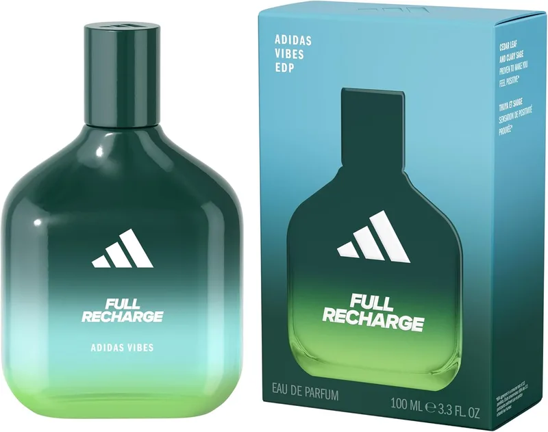 adidas ▫️ Vibes Full Recharge Eau de Parfum, 100 ml
