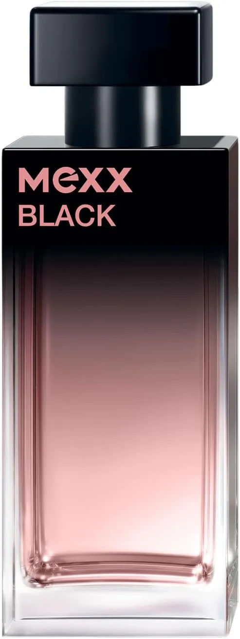 Mexx ▫️ Black - Água de perfume para mulher com aroma floral frutado, 30 ml
