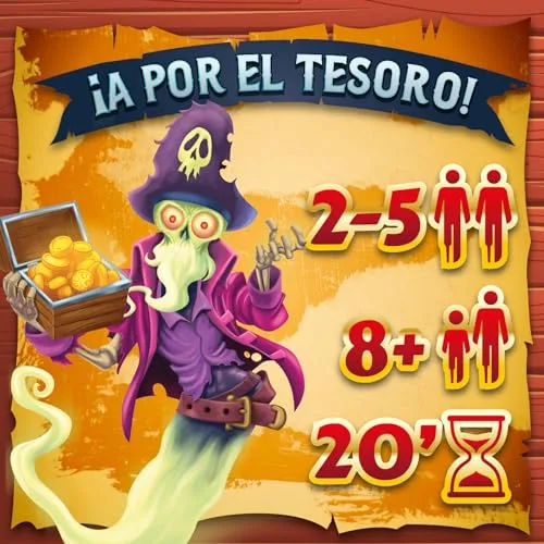 MAGICBOX ▫️ Pirate Clash - Jogo de cartas. Jogo familiar de observação e rapidez, com temática pirata. Para 2 a 6 jogadores, a partir dos 8 anos 3